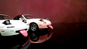 1:32 Mazda MX5 MX-5 Supercar Alloy Model Toy Diecasts Metal Casting Sound and Light Car Toys For Children Vehicle