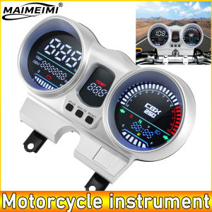 RYSJM | AD Motorcycles Speedometer Tachometer Gauge Odometer LCD Display Complete Panel For Honda Cbx250 Twister 2001 a 2008 Speed Meter