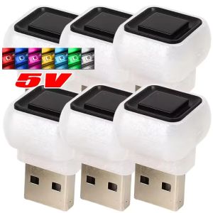 Bedrooms Decorative Lights USB Car Reading Lamp Multicolor Light Car LED Ambient Light Lighting Accessories