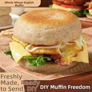 Nutritious Whole Wheat Bread Buns for Sandwiches