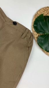 Bronkis Junior Celana Pendek Anak Laki Laki Bahan Stretch Warna Caramel 1 Bulan Sampai 10 Tahun