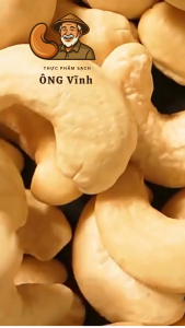 Hạt Điều Tươi Nguyên Hạt Đã Bóc Vỏ – Làm Sữa | Nấu Ăn | Ăn Chay – Ông Vĩnh | 100% Điều Sạch Bình Phước