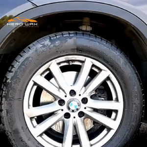 ทายางดำ HERO Wax กันน้ำ ดำดี ติดทนนาน รักษาหน้ายางไม่ให้แตกลาย 150ml.