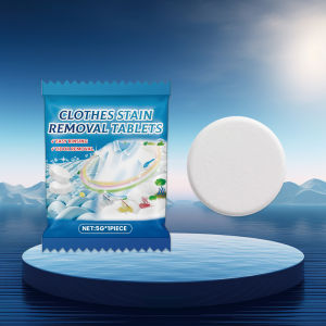 JAKEHOE Laundry Stain Removal Tablets 1-100pcs Clothes Pack-Deep Cleaning Descaler for Washing Machine Dishwasher Clean Tablets