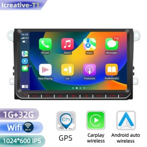 Car Radio Android for Volkswagen Passat B6 B7 Golf 5 6 Polo Jetta Caddy Tiguan Universal Multimedia Wireless Carplay Navigation