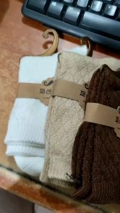 2349 Kaos kaki winter Kaus kaki musim dingin Wanita bahan wol wool tebal hangat anti dingin Woman winter socks