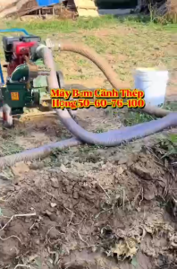 Máy hút bùn bơm nước chống tắc chạy điện 3 pha