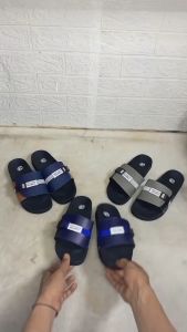 Agnia - Sandal Pria - Sandal Slide Selop Slip On Pria Collorfull