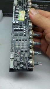 Bo Echo 10 nút CAO CẤP CÓ CHỐNG HÚ chuyên dòng loa kéo - Bo âm sắc 10 nút chống hú