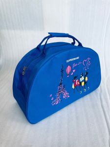 Kitbag Paris Eiffel Tupperware (zipper bunga es)