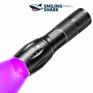 Smiling-Shark-SD1003E-UV-Torchlight-LED-Flashlight-Purple-Light-UV-365nm-Jade-Pet-Fungus-Urine-Fluorescent-Agent-Detection-Appraisal-Lamp-USB-Rechargeable-Waterproof-Lighting