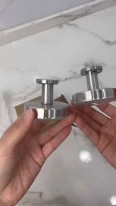 Baokemo Stainless steel suction cup hook Non drilling wall hanging hook for shower bathroom kitchen vacuum suction cup hook