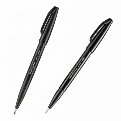 Pentel | Colorful Calligraphy Brush Pen for Beginners