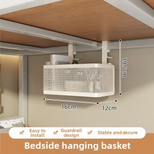 WUBUWEI | Bedside Storage Rack Organizer