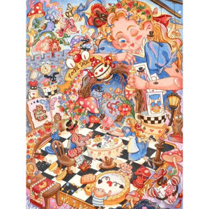 500/1000/1200/2000 PCS Jigsaw Puzzles Cartoons Fairy Tales Puppets Family Activity Games for Gameroom Bedroom Gifts Home Decor