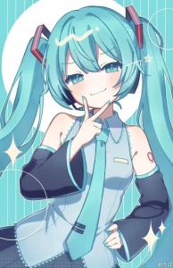 Kayou | Oil Painting by Number Kit Hatsune Miku Diverse Outfit Cute Kawaii Anime Canvas Wall Art for Adults DIY Home Decor Gift