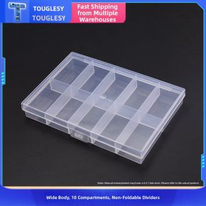 Transparent Plastic Storage Box with Lid