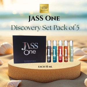 JASS Number One Discovery Set Pack of 5 JASS ONE 15ml x 5 Bottles BLEU / DESERT OUD / REBEL / XX LEATHER / VIBE