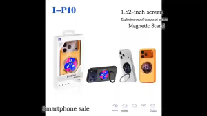 JSTL Smart Rear Screen Phone Case Magnetic Stand Live Preview Notifications Recording