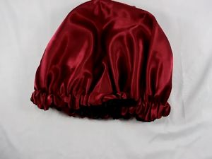 Satin Hair Cap For Sleeping Invisible Flat Imitation Silk Haircare Women Headwear Adjust Night Hat