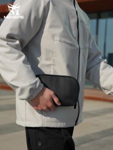MENSPE Gadget Pouch Digital Storage Bag Travel Organizer Electronic Gadget Bag USB Cable Storage Bags Multi-Function Pouch Large Cable Organizer Bag Accessories U Disk Hard Drive Headset Accessories Storage Bag Travel Pouch Gadget Organizer Pouch