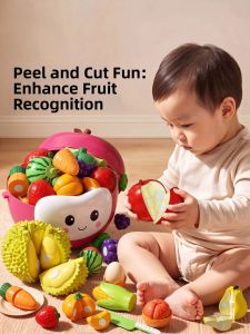 FUMENGLAN | Simulated Housekeeping Toy Peelable Fruit