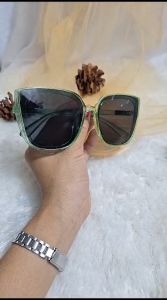 kastaman watch - kacamata hitam wanita pria INS fashion oversize square plh11