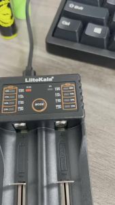 LiitoKala Lii-202 Smart Lithium-Ion Battery Charger for Models 18650 26650 16340 14500 General-Purpose Charger