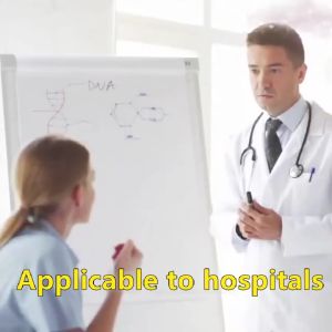 Doctor Coat White Lab Gown White Lab Coat Long Sleeve Laboratory Gown for Men Coat Doctor