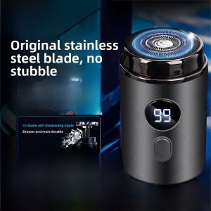 MONLEYTA | German Precision Compact Electric Shaver Mens Beard Trimmer Portable New 2025 Authentic Fathers Day Gift LED Display Six Blade Heads