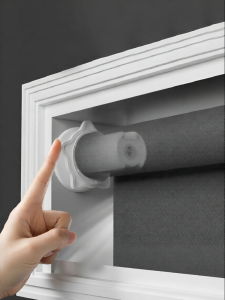 No-Drilling Easy-Pull Water-resistant Shade Blinds