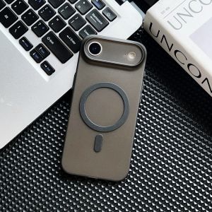 QINUO | Ultra Thin Frosted Clear For Magsafe Magnetic Case For iPhone 18 Air 17 16 15 14 13 12 11 Pro Max Plus Soft TPU Shockproof Cover
