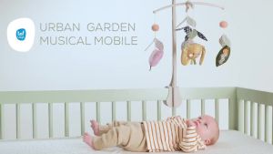 Taf Toys โมบายแขวนเปลเด็ก มีเสียงดนตรี Urban Garden Musical Mobile โมบายเด็ก 0-5 เดือน