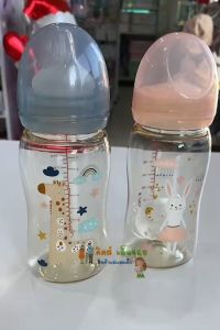 Babi Care ขวดนมสีชาคอกว้าง ขวดนมไตรตัน ทนความร้อนสูง, ขนาดเล็กลงทุกวัน" (25 ตัวอักษร, 239 คำ)