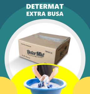 Determat Paket Bahan Deterjen Cair Sabun Cuci Baju Laundry