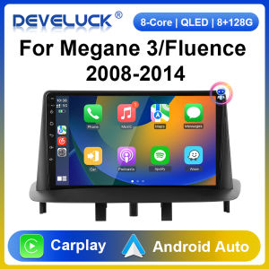 2 Din Android 11 Car Radio For Renault Megane 3 Fluence 2008 - 2014 Multimedia Video Player GPS 4G Carplay Auto Stereo Head Unit