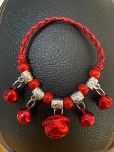 kalung kucing tali prusik 5 Lonceng