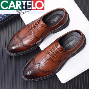 CARTELO | Cowhide Leather Mens Dress Shoes