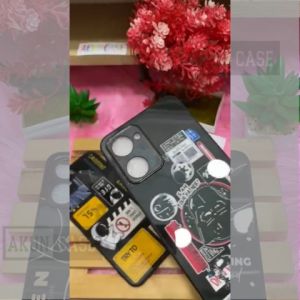 Softcase Glas Kaca untuk Xiaomi Poco M5S & REALME C30 & C31