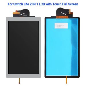 NEW 7 COLORS 2IN1 Full-Fitted For Switch Lite LCD Display + Touch Screen Full Fitted Assembly Screen Replacement for Switch Lite
