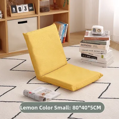Japanese Style Tatami Lazy Sofa Floor Sitting Backrest Chair Reading Chair Bed Chair Legless Foldable Back Chair