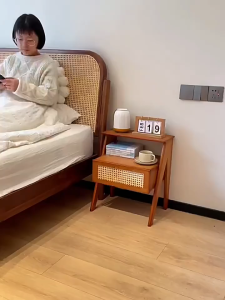 SG STOCK Bedside Cabinet Storage Shelf Rack Drawer Coffee Tea Table Storing Cupboard Side End Table