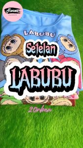 NF - Setelan Baju Anak Labubu / usia 3-12 TAHUN