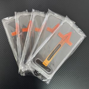 5Pcs For iPhone 17 Air 16e 16 Pro Max 15 14 13 12 11 XR XS Plus Screen Protector Toughened Glass Phone With Install Kit Remove