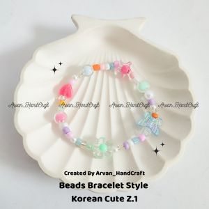 Gelang Beads Bracelet Korean Style Cute