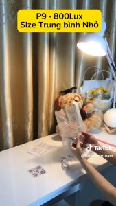 Đèn bàn học đọc sách  P9 800LUX TÍCH ĐIỆN bảo vệ mắt cảm ứng 3 chế độ ánh sáng biến thiên có phân loại tích điện