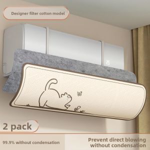 MONLEYTA | Adjustable Wall-Mounted Air Conditioner Windshield New 2025 Universal Outlet Cold Air Shield For Postpartum Women Prevent Direct Blow