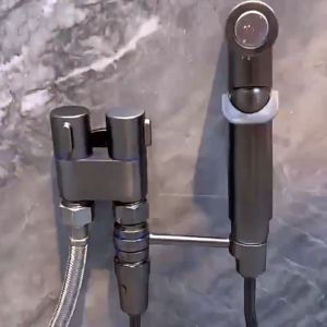 Toilet Bidet Sprayer Set Bidet Sprayer with Extendable Hose for Toilet Flushing & Personal Hygiene