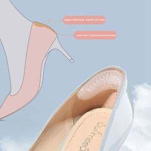 Heel Sticker Heel Protector for Shoes Anti Slip Heel Cushions Non-Slip Heel Inserts Silicone Shoe Backs Foot Care for Women Men