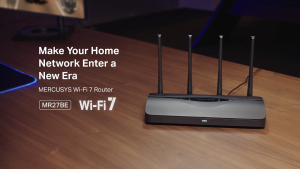 Mercusys Official | MR27BE | BE3600 | Dual‑Band | Wi‑Fi 7 | Home | Gaming | Fast | WiFi | Router